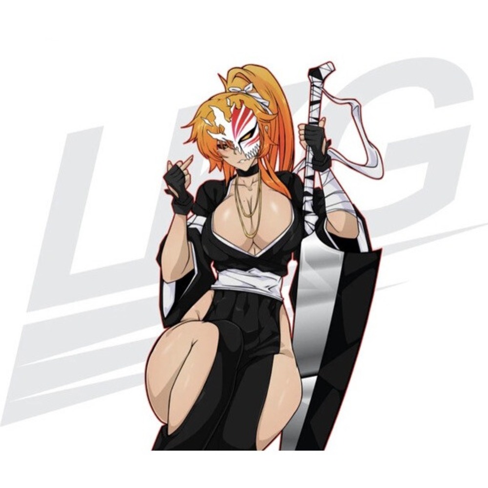 Lowkey Geeks "HOLLOW VER." SHINIGAMI AKARI Die Cut